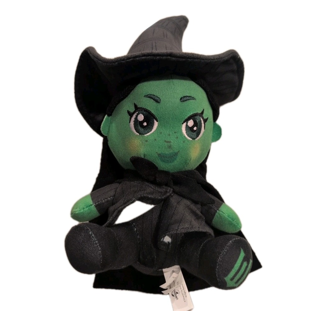 Elphaba Witch The Wizard of Oz Wicked Movie Toy 7" Stuffed Animal Plush Doll